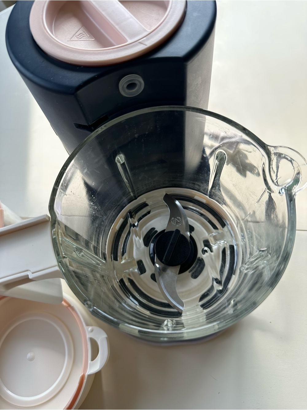 BÉABA Babycook NEO Baby Food Maker in Navy & Blush (Midnight) - Picture 6 of 11
